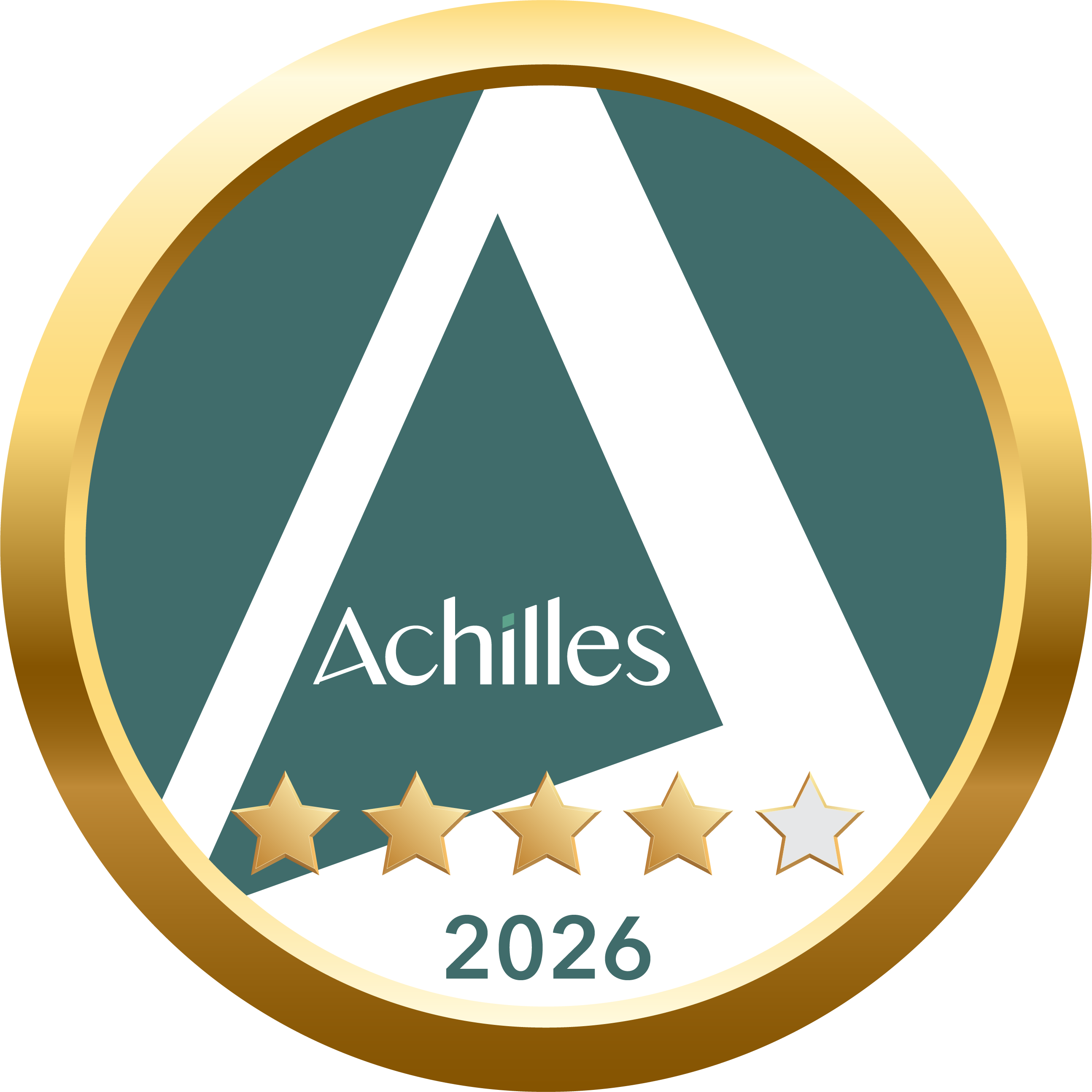 World of Water Consultancy Ltd – Achilles 4-star Sustainability Rating 2026